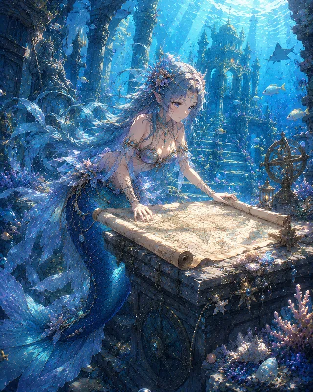 Anime Under The Sea Mermaids Collections