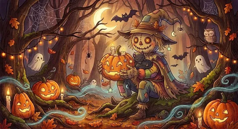 Whimsical Halloween Character Generator