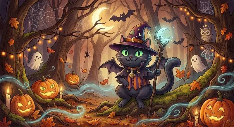 Whimsical Halloween Character Generator