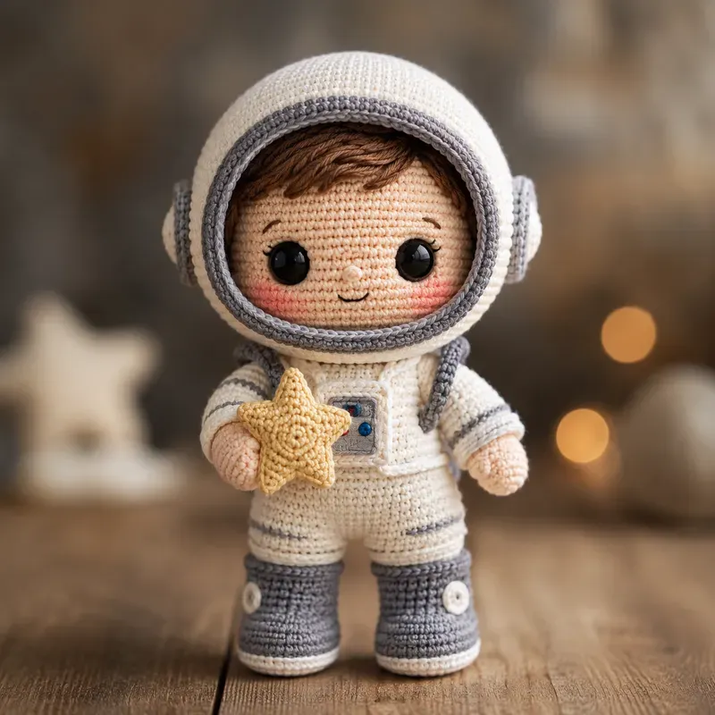 Cute Crochet Baby Portraits