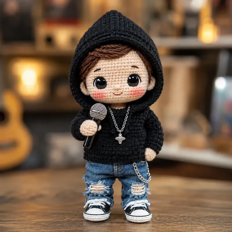 Cute Crochet Baby Portraits