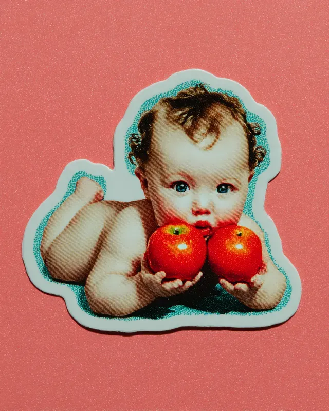 Glitter Sparkle Diecut Stickers