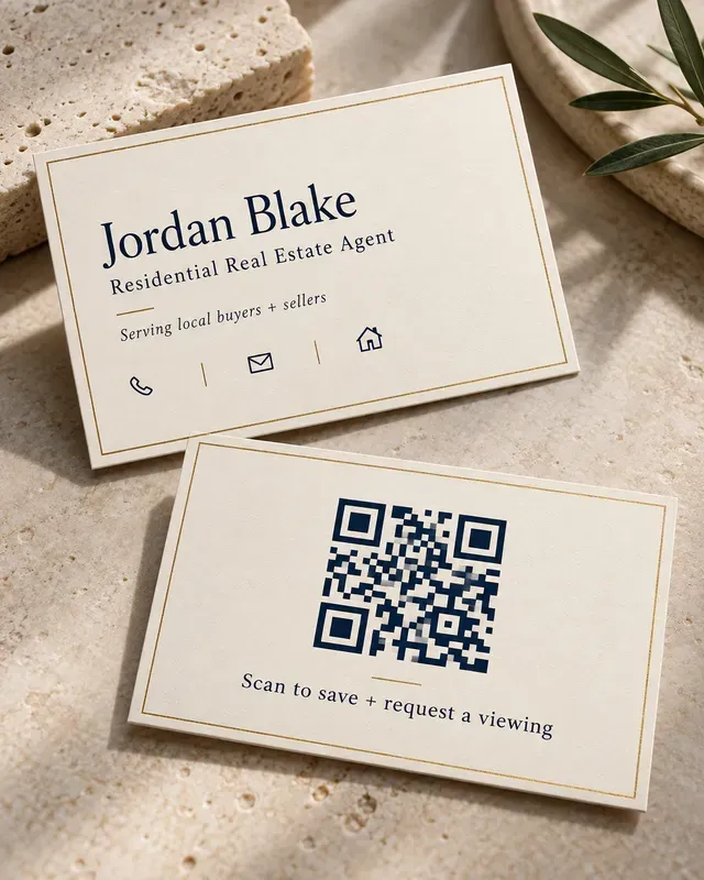 Qr Business Card Contact Handoffs