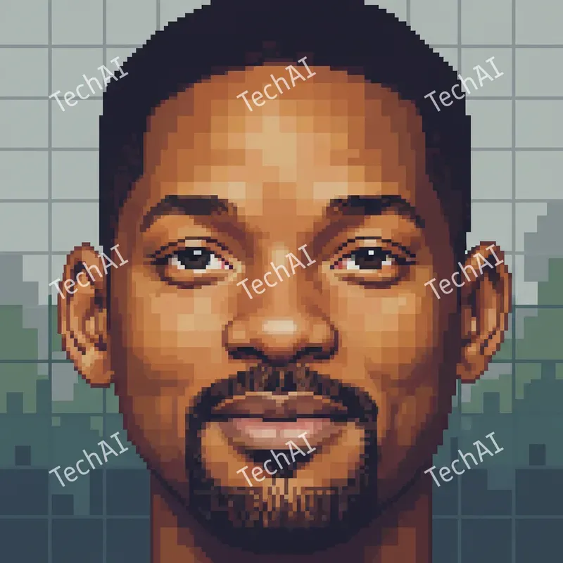 Pixel Legends Celebrity Portraits