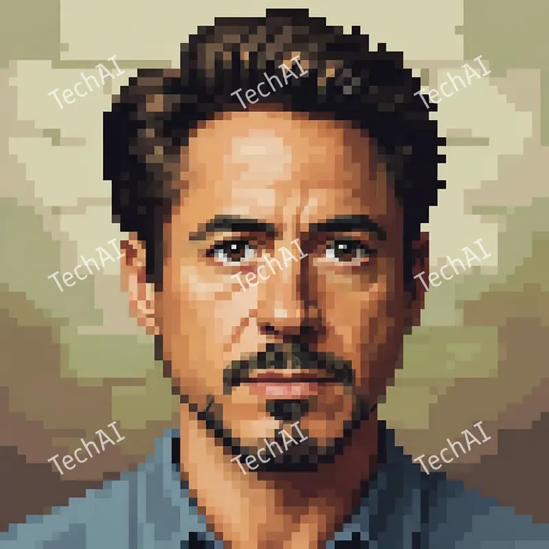 Pixel Legends Celebrity Portraits