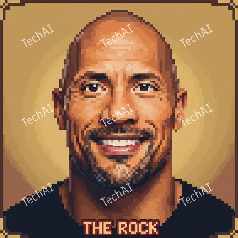 Pixel Legends Celebrity Portraits