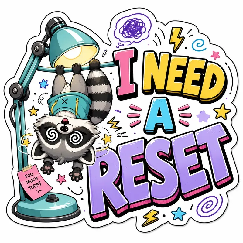 Chaotic Cute Emotion Stickers