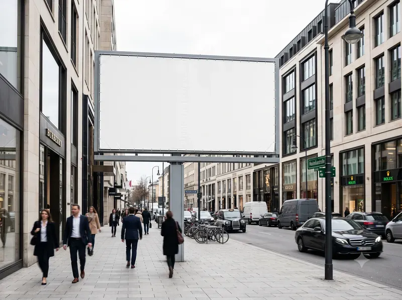 Ultra Realistic Urban Street Billboards