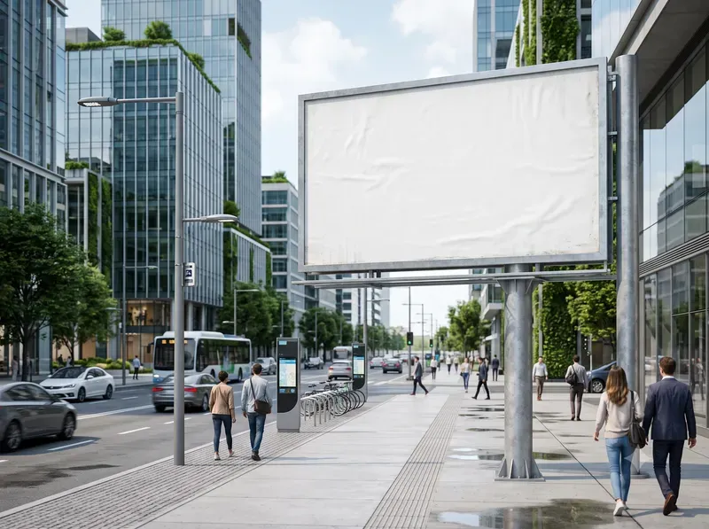 Ultra Realistic Urban Street Billboards