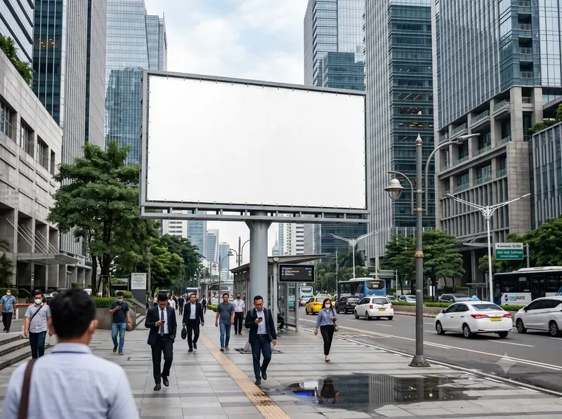 Ultra Realistic Urban Street Billboards