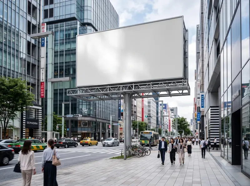 Ultra Realistic Urban Street Billboards