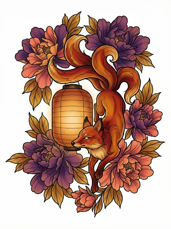 Neotraditional Bold Tattoo Art