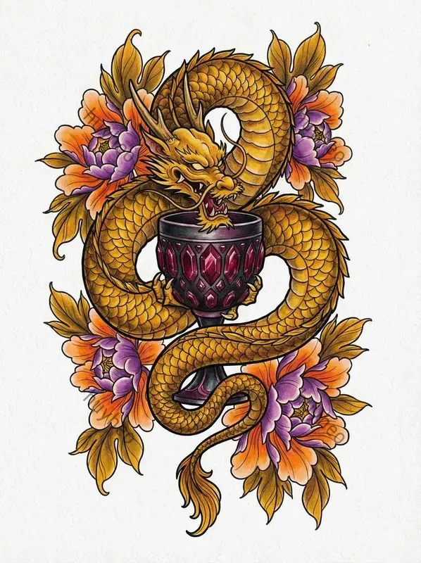 Neotraditional Bold Tattoo Art