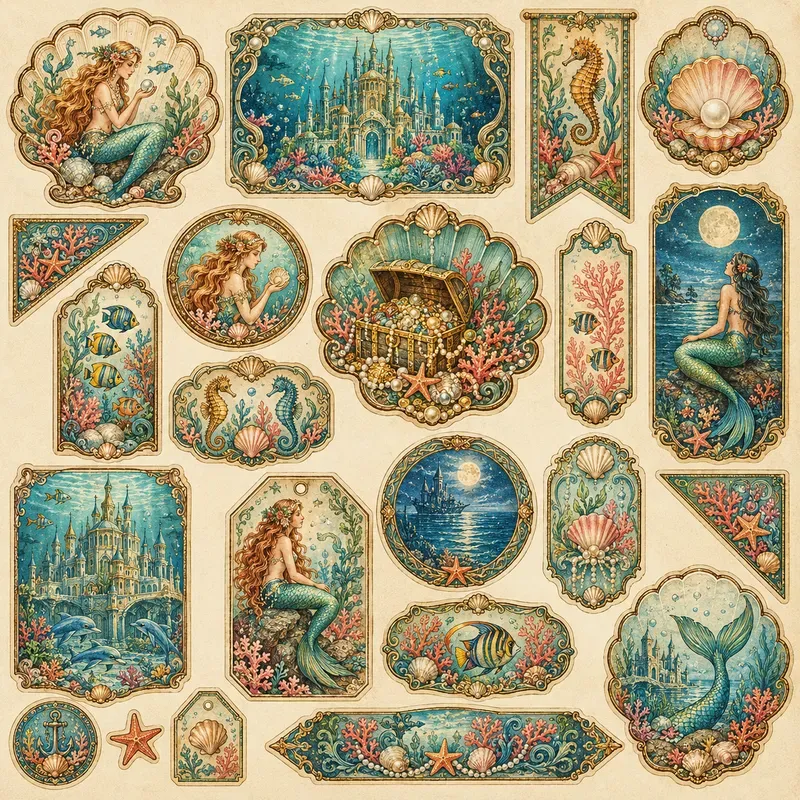 Vintage Fairy Ephemera Magics