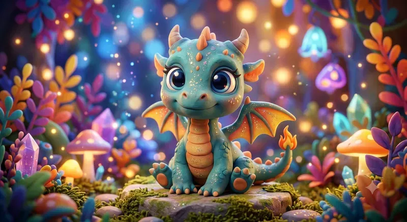 Cute 3D Pixar Style Character Mascots
