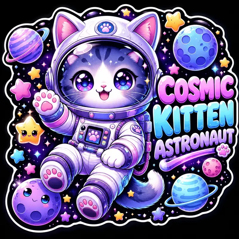 Kawaii Monster Sticker Packs