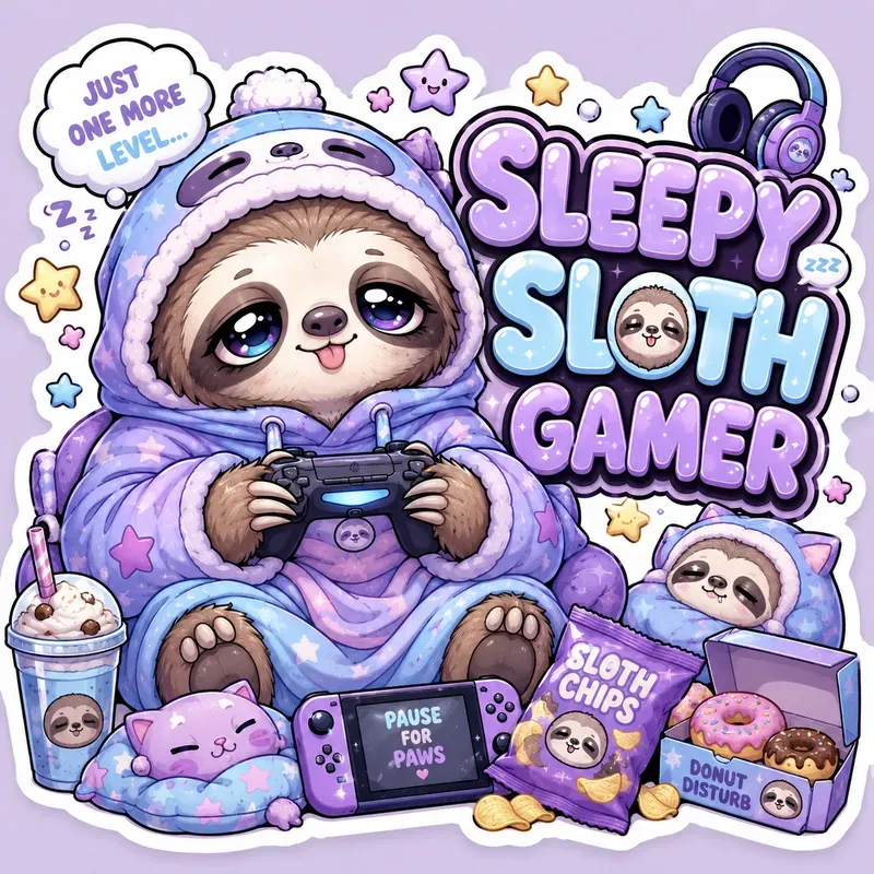 Kawaii Monster Sticker Packs