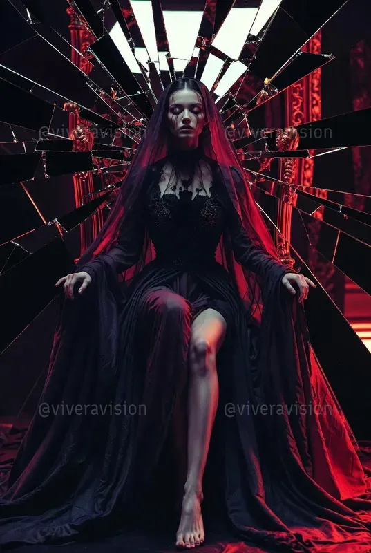 Cinematic Dark Feminine Shadow Portraits
