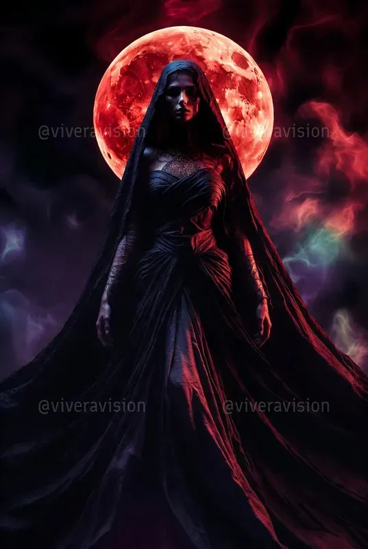 Cinematic Dark Feminine Shadow Portraits