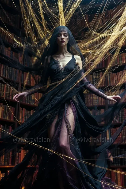 Cinematic Dark Feminine Shadow Portraits
