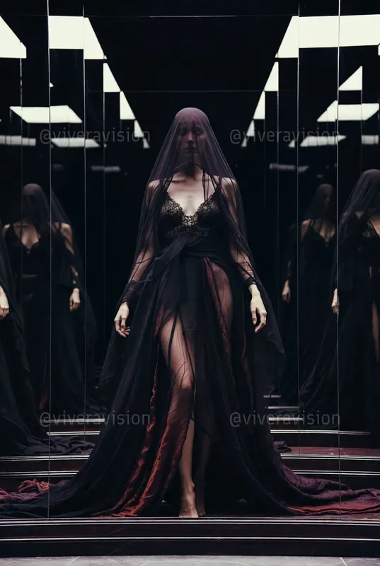 Cinematic Dark Feminine Shadow Portraits