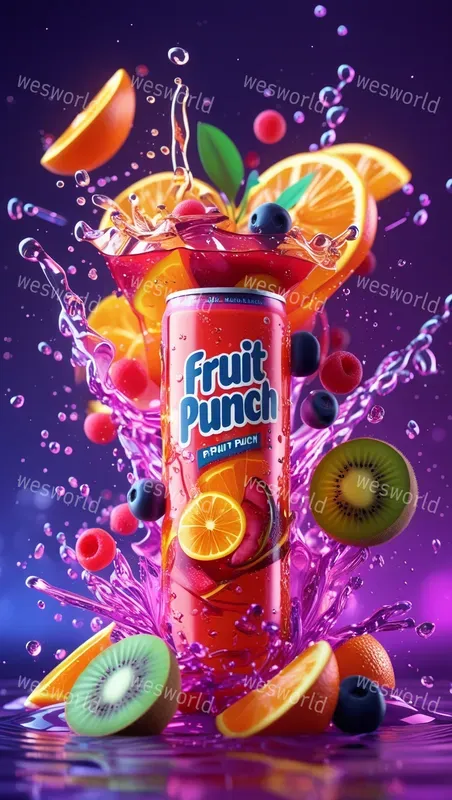 Products Photography Splash Beverages