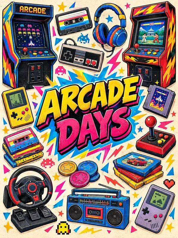 Retro Nostalgia Collage Masters