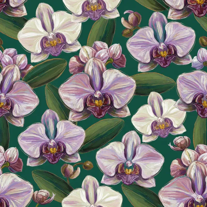 Macro Expressionist Seamless Patterns