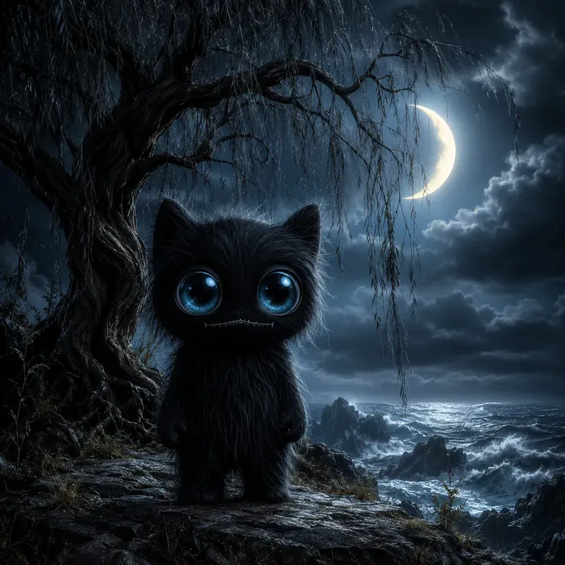 Moonlit Fantasy Creatures