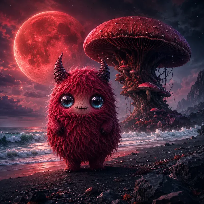 Moonlit Fantasy Creatures