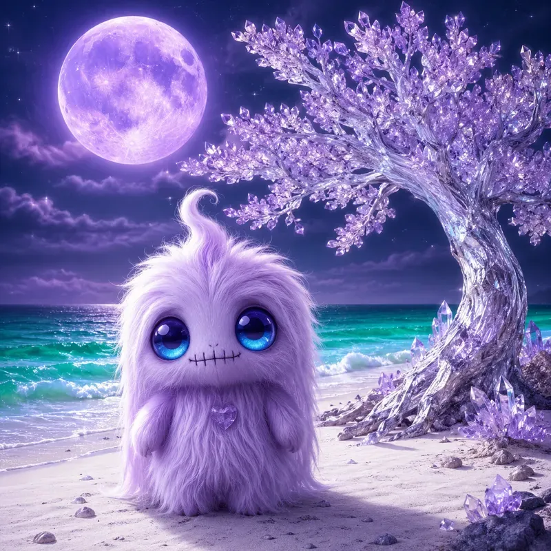 Moonlit Fantasy Creatures