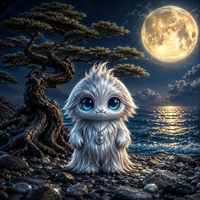 Moonlit Fantasy Creatures