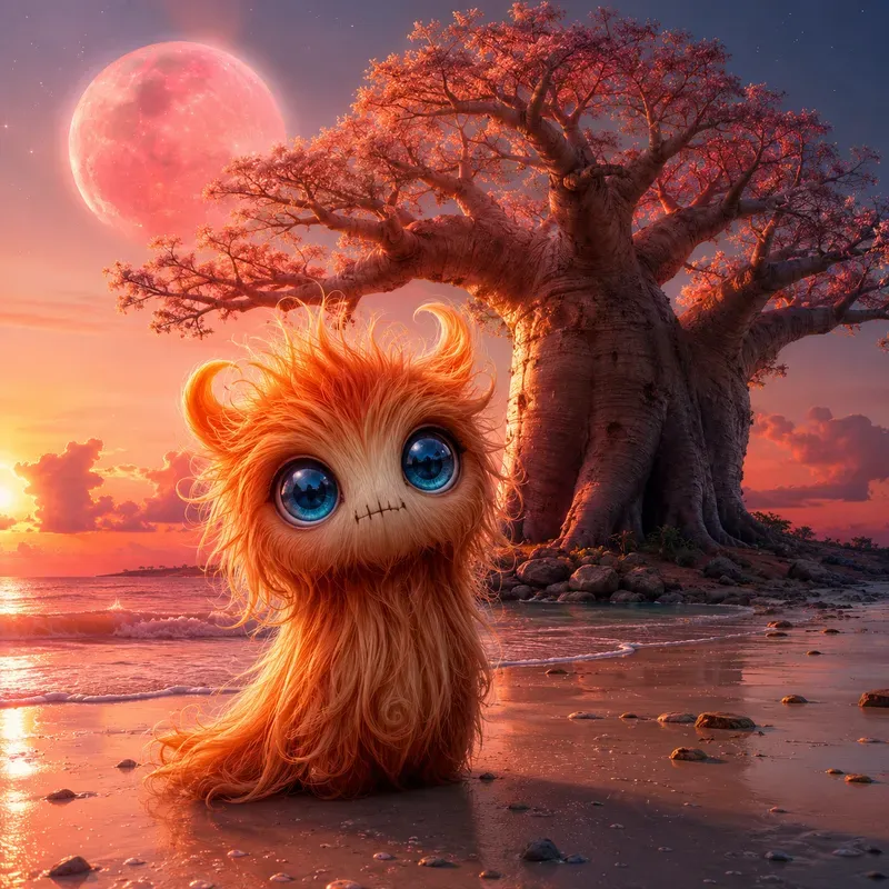 Moonlit Fantasy Creatures