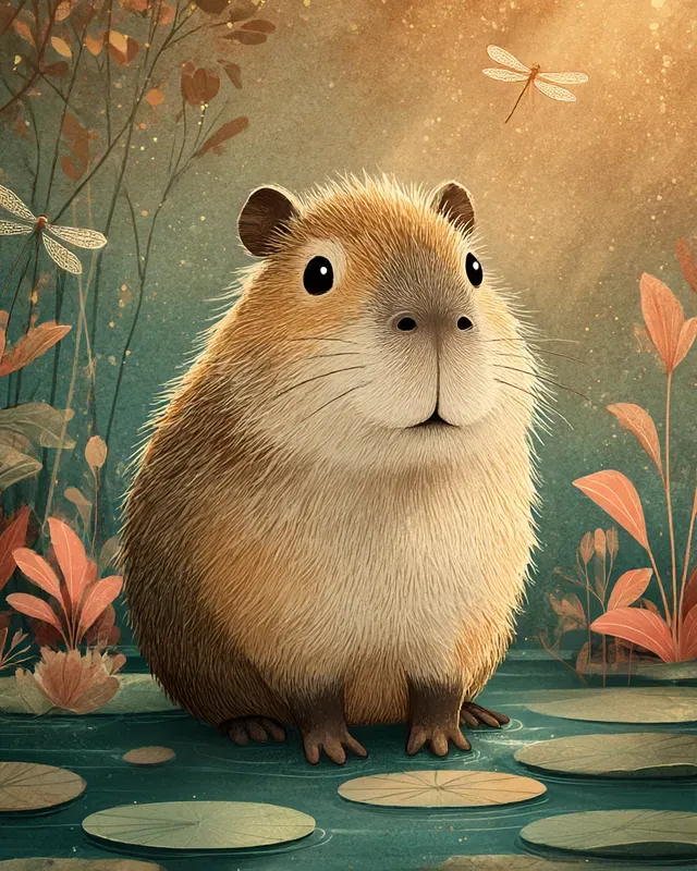 Cozy Storybook Animal Illustrations
