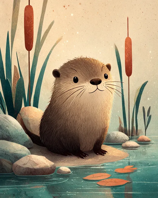 Cozy Storybook Animal Illustrations