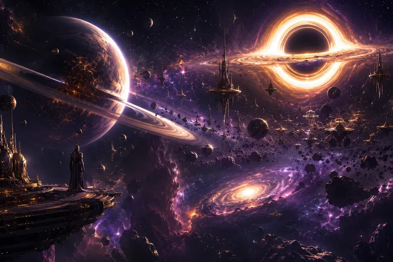 Cosmic Fantasy Landscape Generator