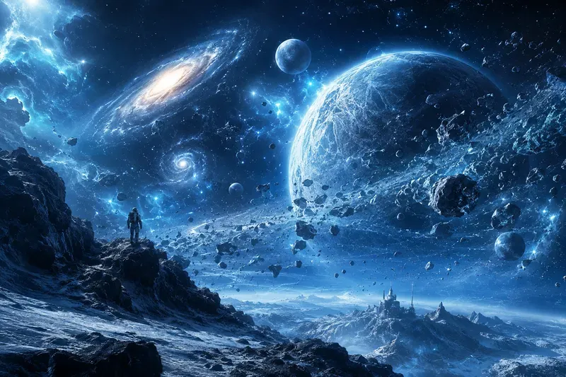 Cosmic Fantasy Landscape Generator