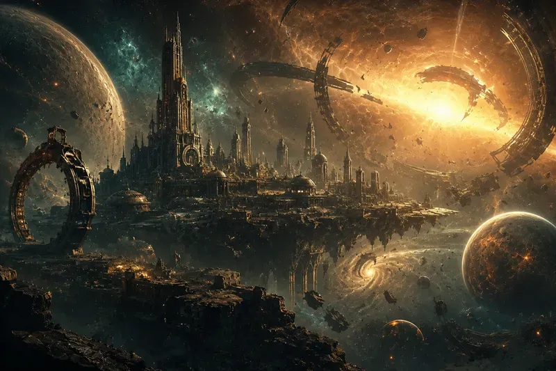 Cosmic Fantasy Landscape Generator