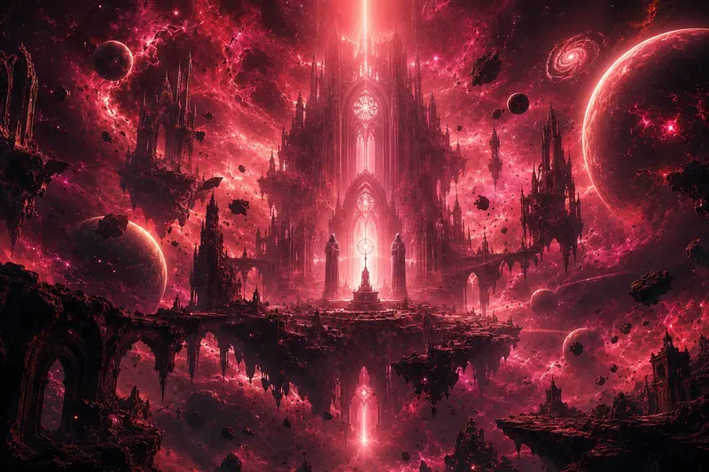 Cosmic Fantasy Landscape Generator