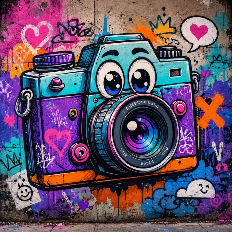 Urban Graffiti Character Art