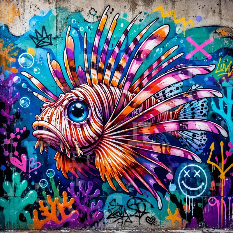 Urban Graffiti Character Art