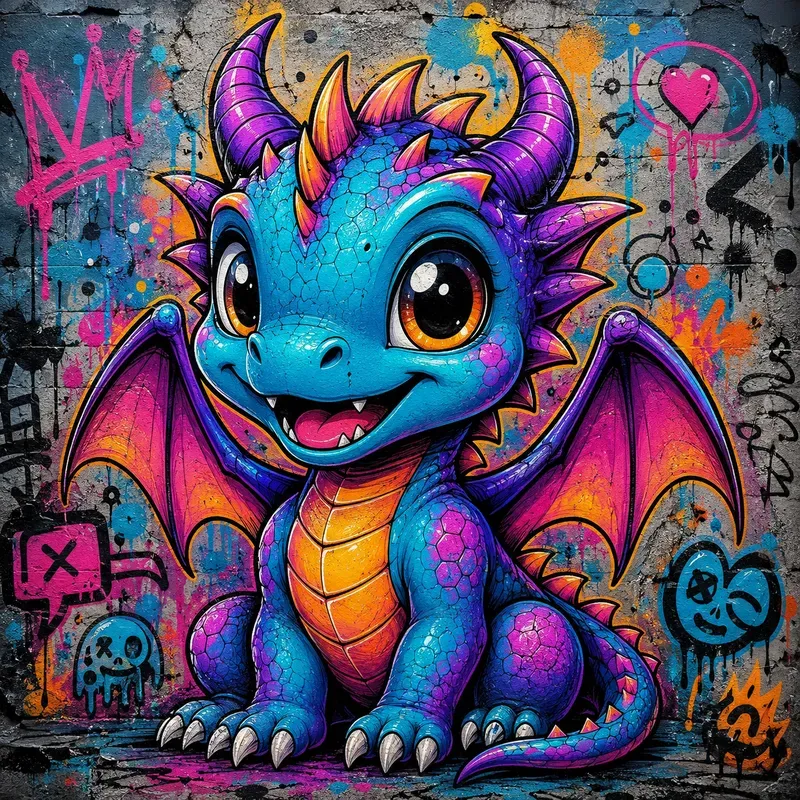 Urban Graffiti Character Art
