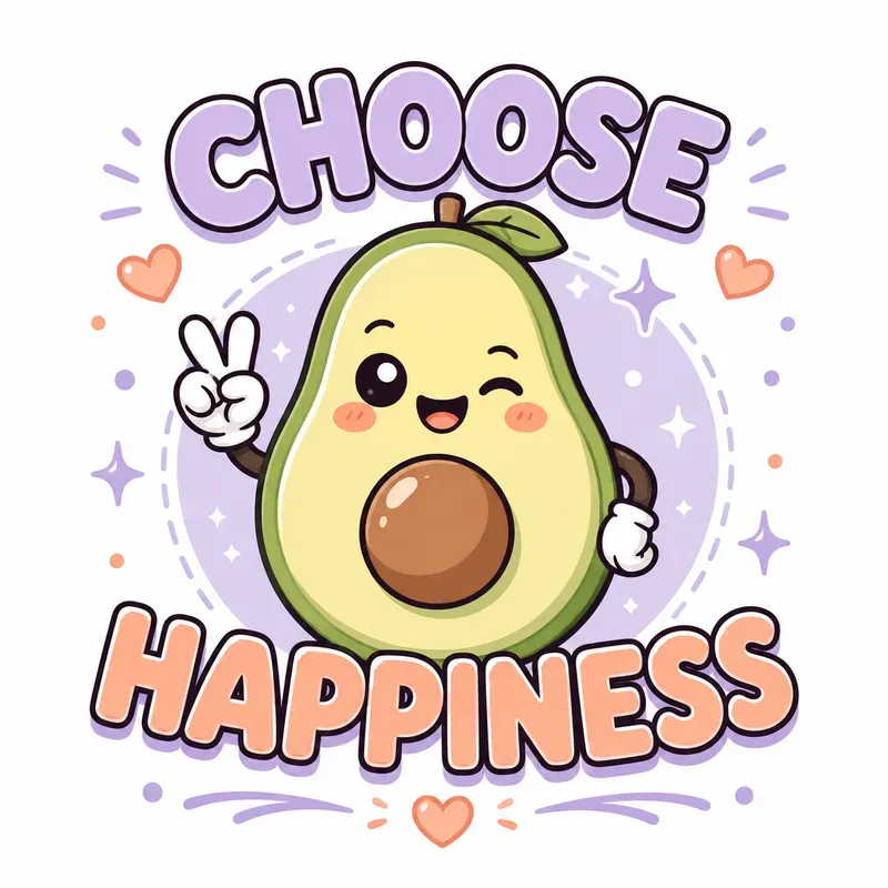 Cute Food Character Tshirt Generator