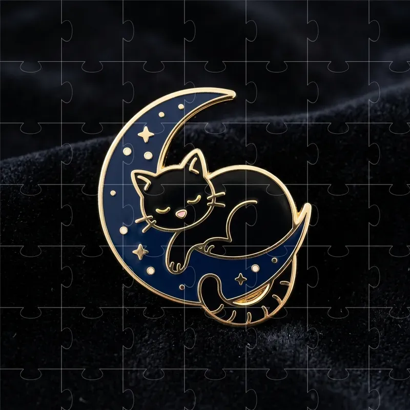 Custom Enamel Pin Design Generator