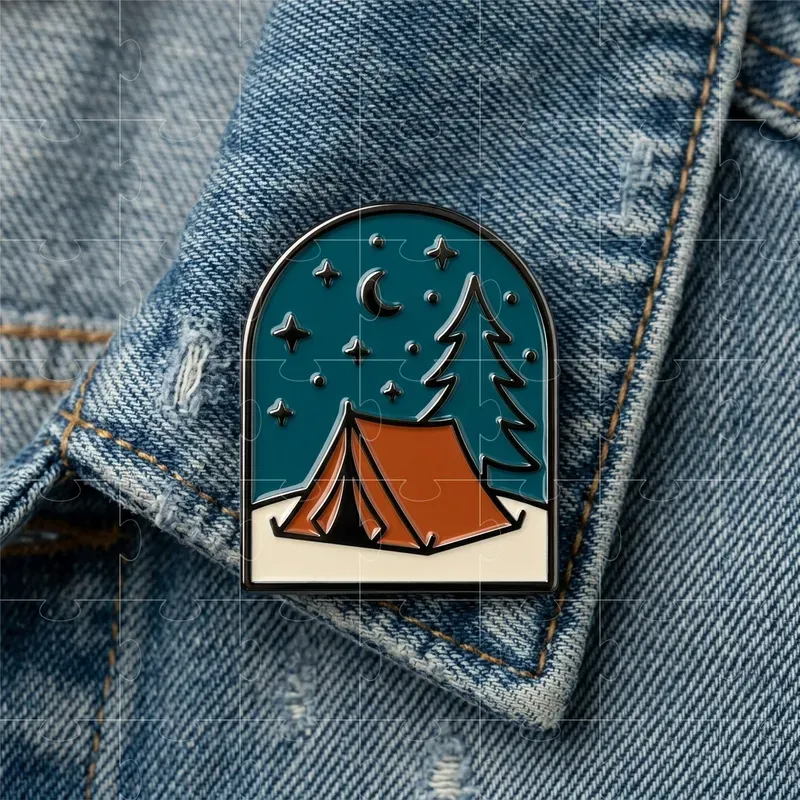 Custom Enamel Pin Design Generator