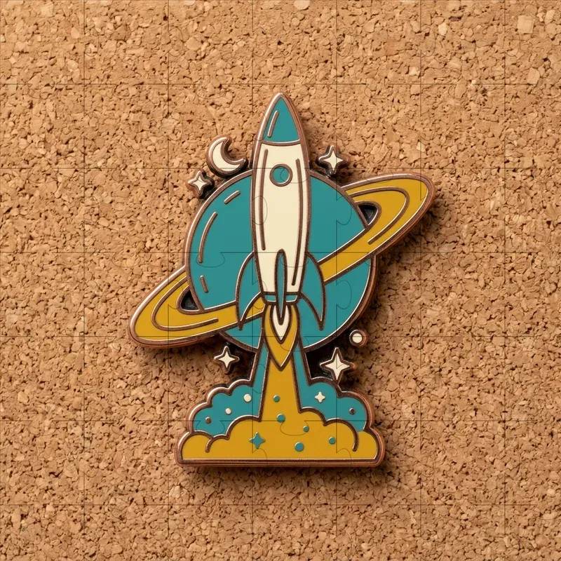Custom Enamel Pin Design Generator