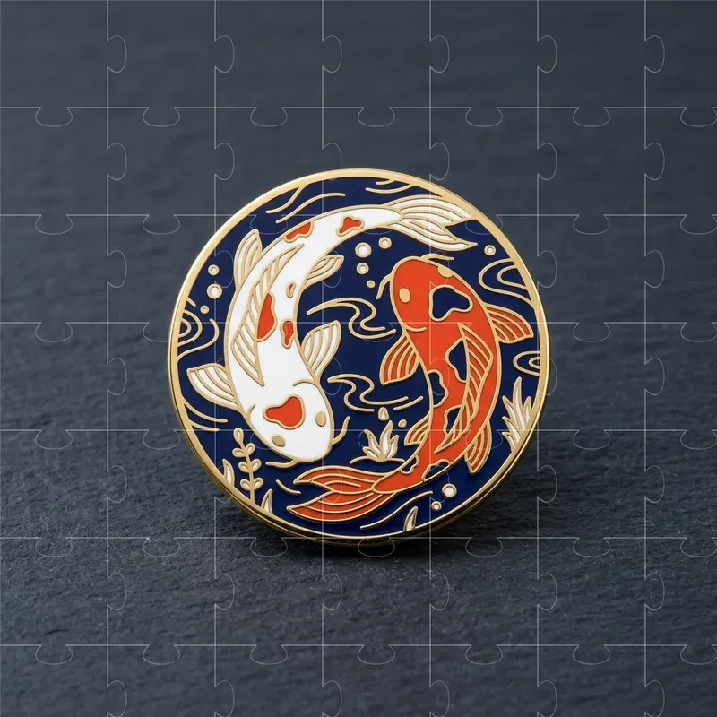 Custom Enamel Pin Design Generator