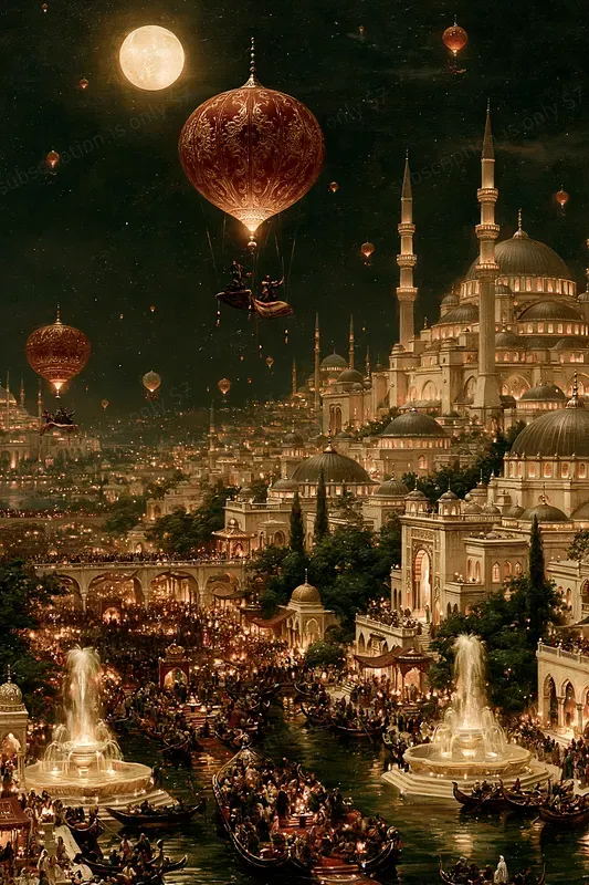 Cinematic Arabian Nights Worlds