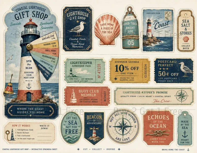 Western Advertising Ephemera Sheets