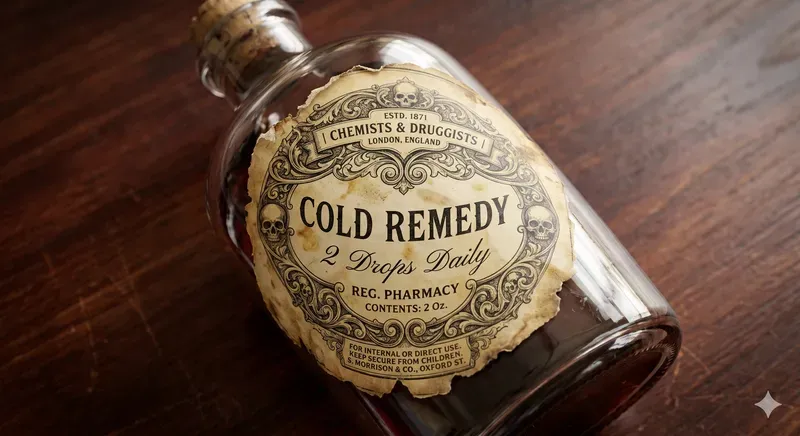 Custom 3d Vintage Apothecary Bottles